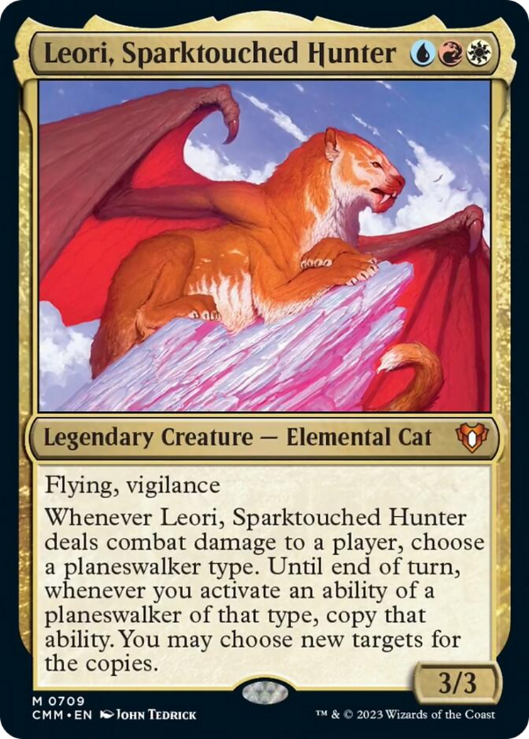 Leori, Sparktouched Hunter [Commander Masters] | Kessel Run Games Inc. 