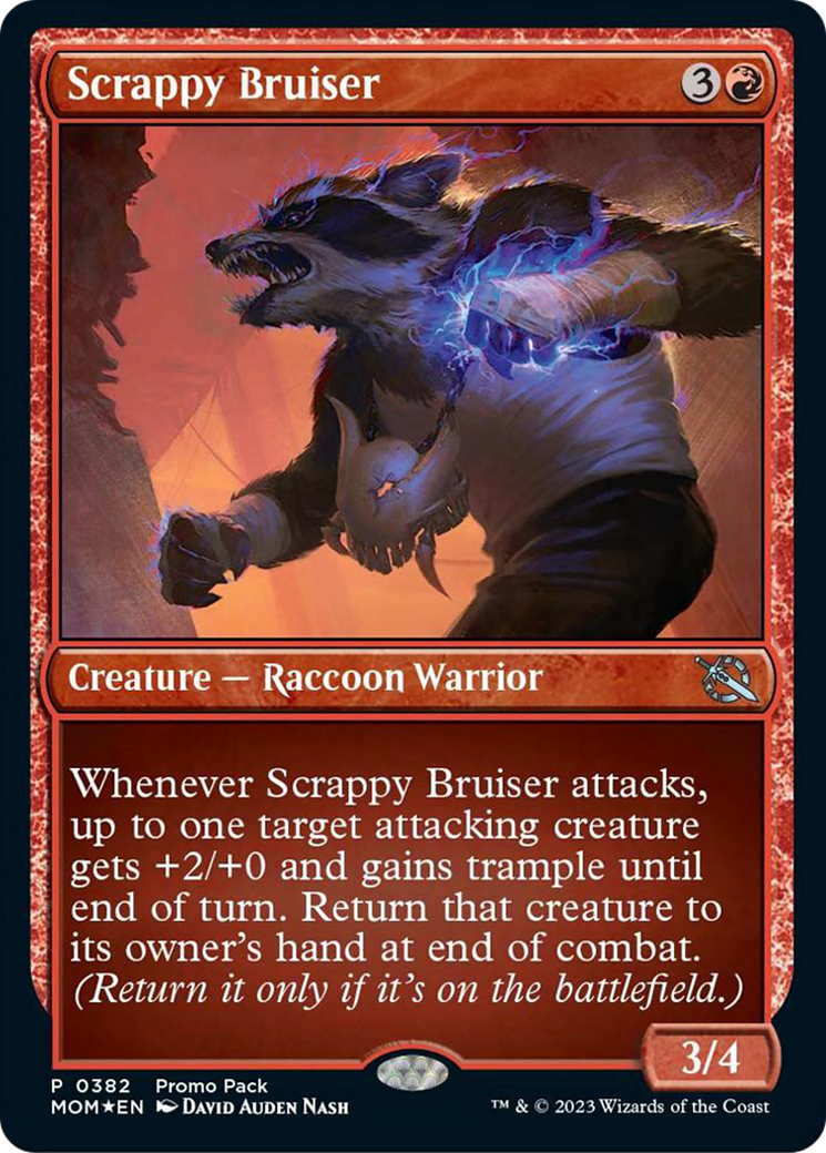 Scrappy Bruiser (Promo Pack) [March of the Machine Promos] | Kessel Run Games Inc. 