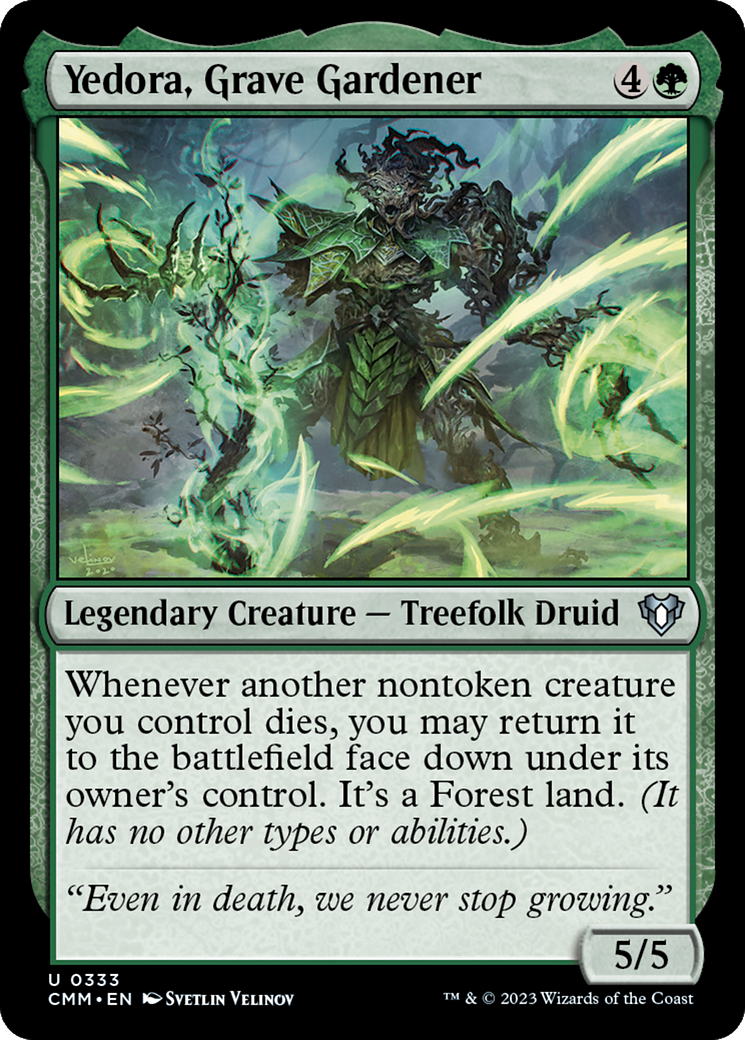 Yedora, Grave Gardener [Commander Masters] | Kessel Run Games Inc. 