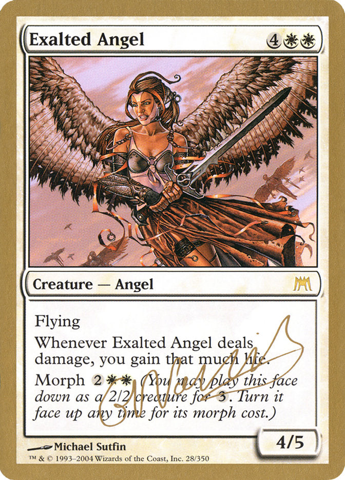 Exalted Angel (Gabriel Nassif) [World Championship Decks 2004] | Kessel Run Games Inc. 