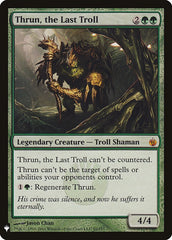 Thrun, the Last Troll [Mystery Booster] | Kessel Run Games Inc. 