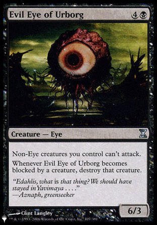 Evil Eye of Urborg [The List] | Kessel Run Games Inc. 