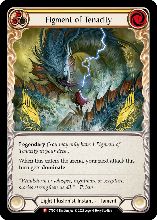 Figment of Tenacity // Metis, Archangel of Tenacity [DTD010] (Dusk Till Dawn) | Kessel Run Games Inc. 