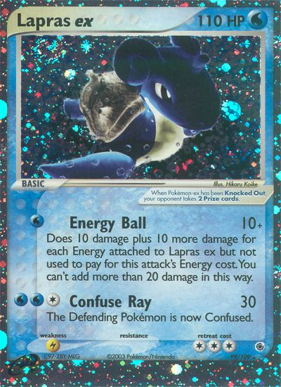 Lapras ex (99/109) [EX: Ruby & Sapphire] | Kessel Run Games Inc. 