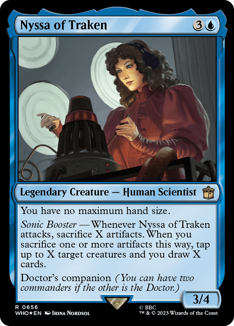 Nyssa of Traken (Surge Foil) [Doctor Who] | Kessel Run Games Inc. 