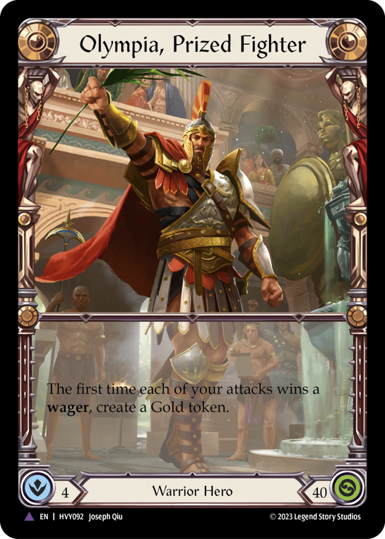 Olympia, Prize Fighter (Marvel) [HVY092] (Heavy Hitters)  Cold Foil | Kessel Run Games Inc. 