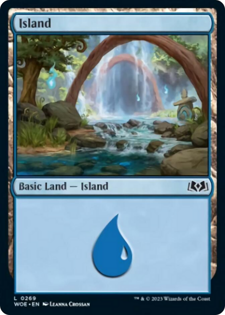 Island (0269) [Wilds of Eldraine] | Kessel Run Games Inc. 