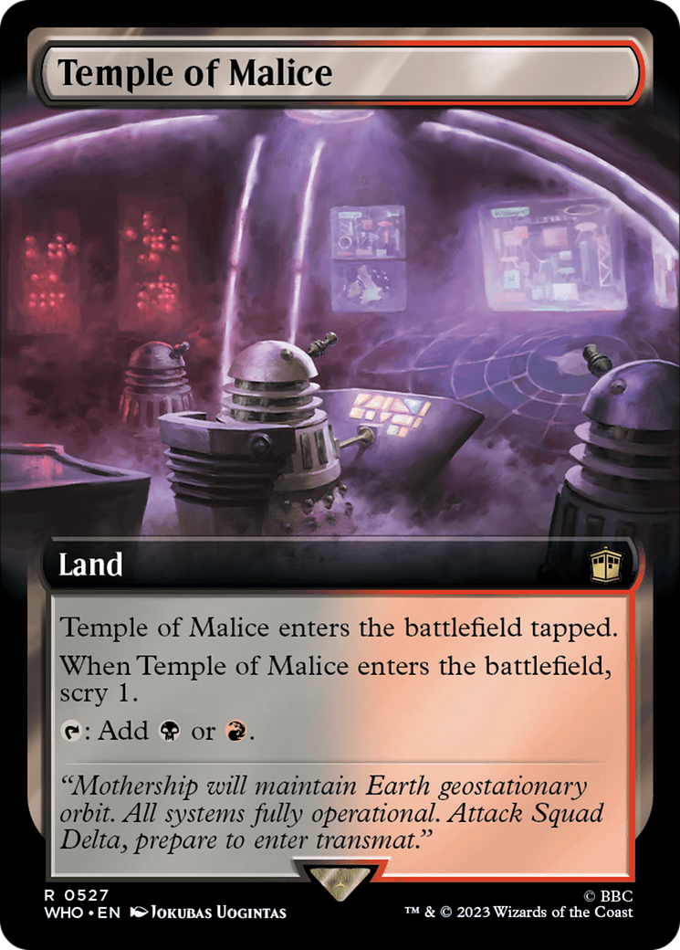 Temple of Malice (Extended Art) [Doctor Who] | Kessel Run Games Inc. 