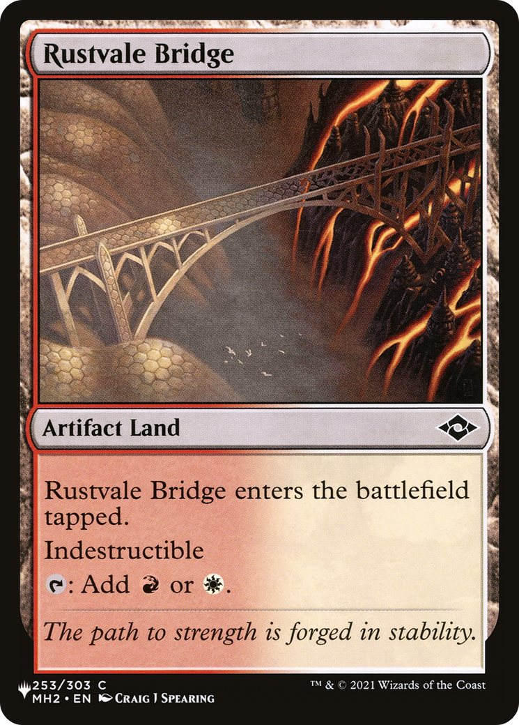 Rustvale Bridge [The List Reprints] | Kessel Run Games Inc. 