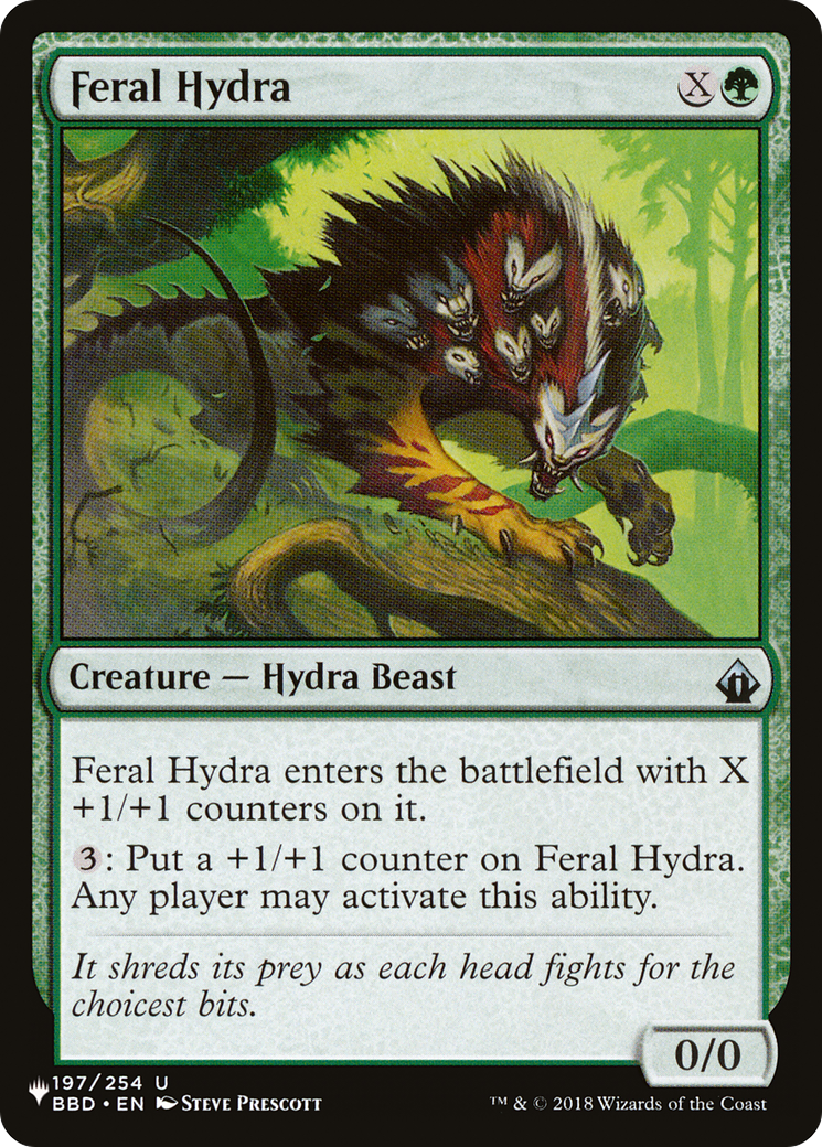 Feral Hydra [The List Reprints] | Kessel Run Games Inc. 