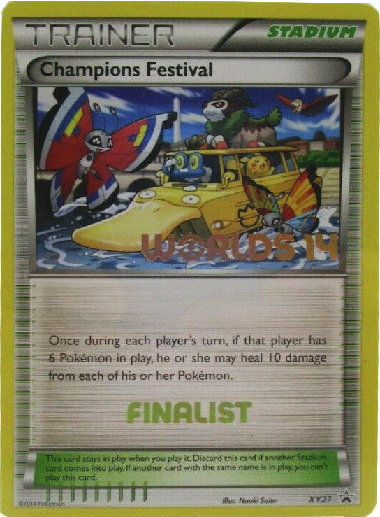 Champions Festival (XY27) (2014 Finalist) [XY: Black Star Promos] | Kessel Run Games Inc. 