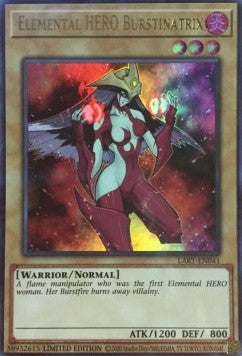 Elemental HERO Burstinatrix [LART-EN041] Ultra Rare | Kessel Run Games Inc. 