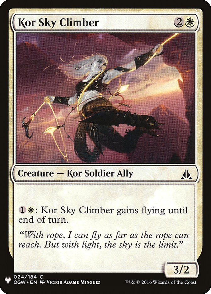 Kor Sky Climber [Mystery Booster] | Kessel Run Games Inc. 
