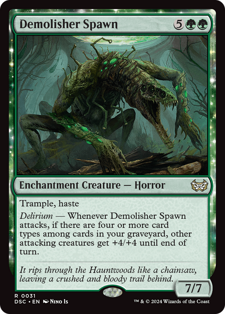 Demolisher Spawn [Duskmourn: House of Horror Commander] | Kessel Run Games Inc. 