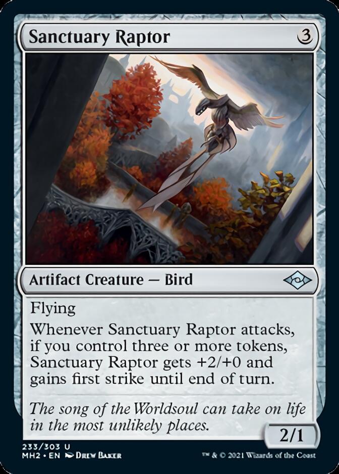 Sanctuary Raptor [Modern Horizons 2] | Kessel Run Games Inc. 