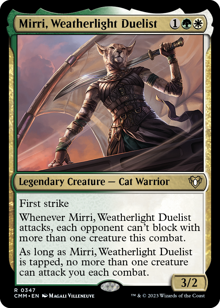 Mirri, Weatherlight Duelist [Commander Masters] | Kessel Run Games Inc. 