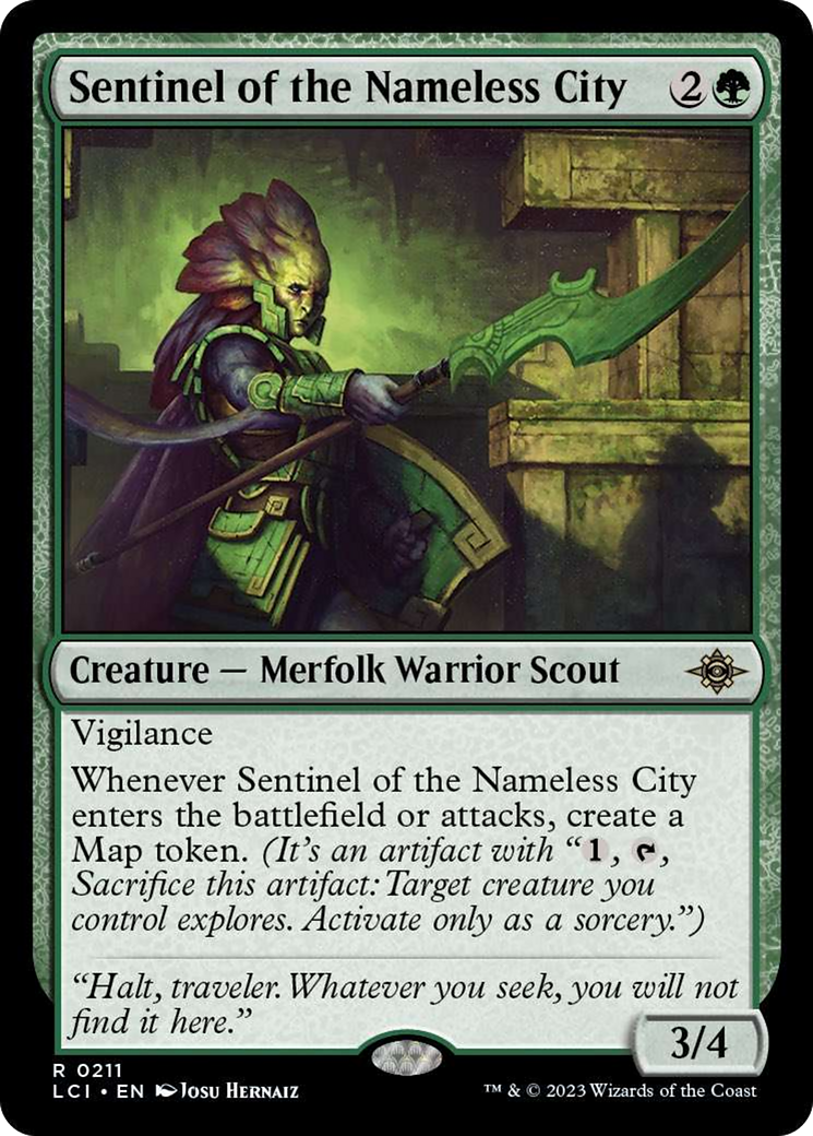 Sentinel of the Nameless City [The Lost Caverns of Ixalan] | Kessel Run Games Inc. 