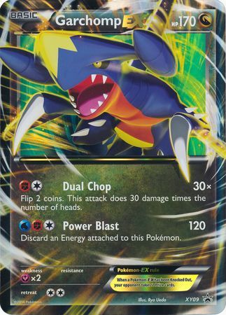 Garchomp EX (XY09) (Jumbo Card) [XY: Black Star Promos] | Kessel Run Games Inc. 