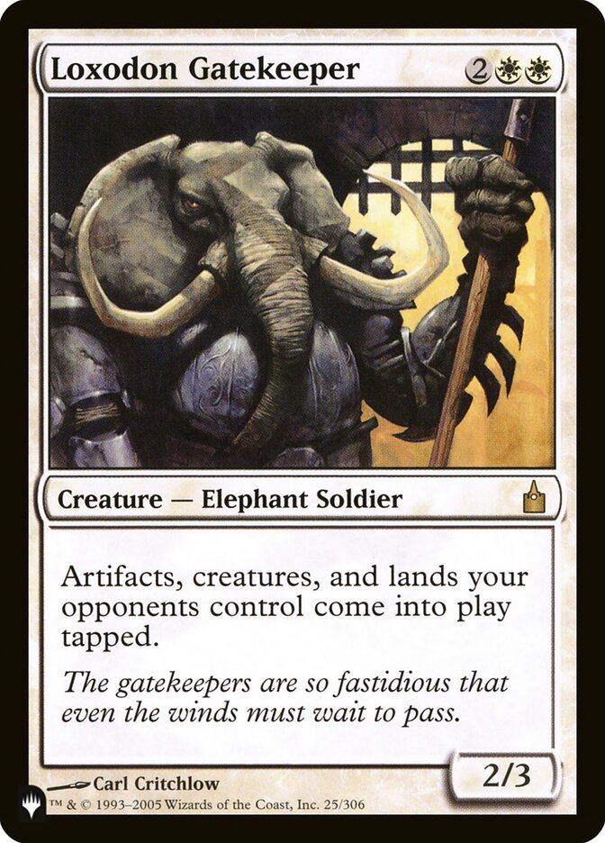 Loxodon Gatekeeper [The List] | Kessel Run Games Inc. 