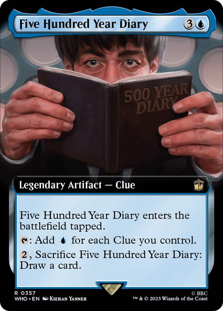 Five Hundred Year Diary (Extended Art) [Doctor Who] | Kessel Run Games Inc. 