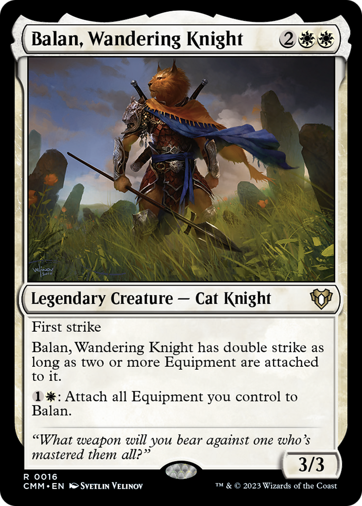 Balan, Wandering Knight [Commander Masters] | Kessel Run Games Inc. 