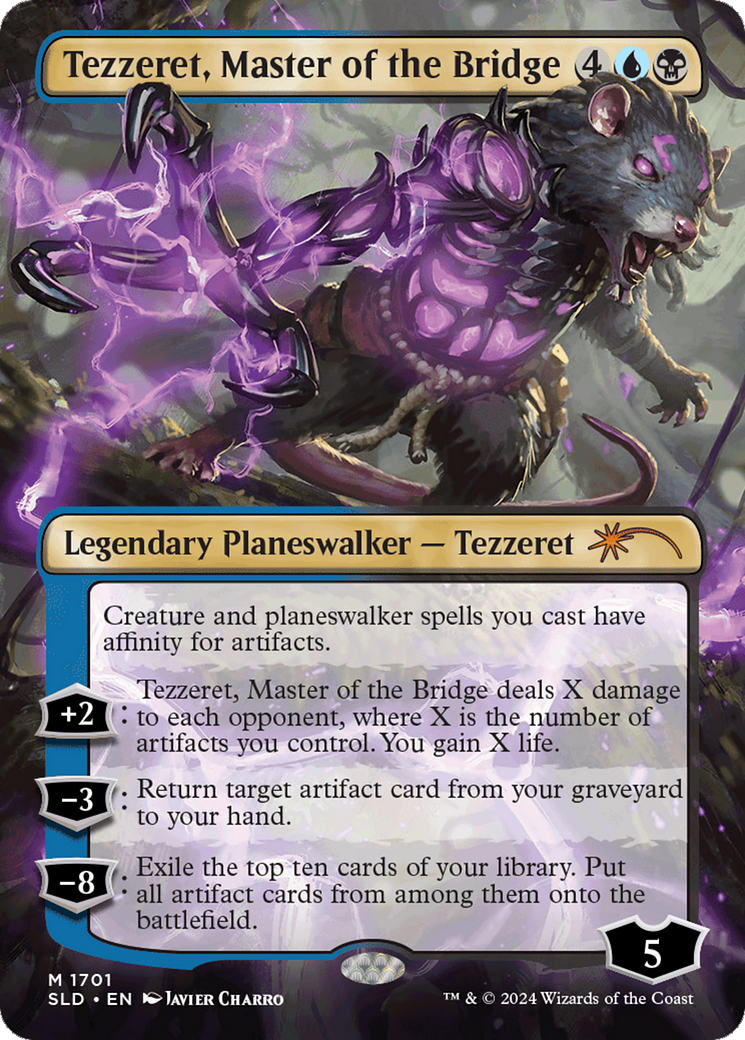 Tezzeret, Master of the Bridge (Rainbow Foil) [Secret Lair Drop Series] | Kessel Run Games Inc. 