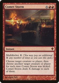 Comet Storm (Oversized) [Oversize Cards] | Kessel Run Games Inc. 