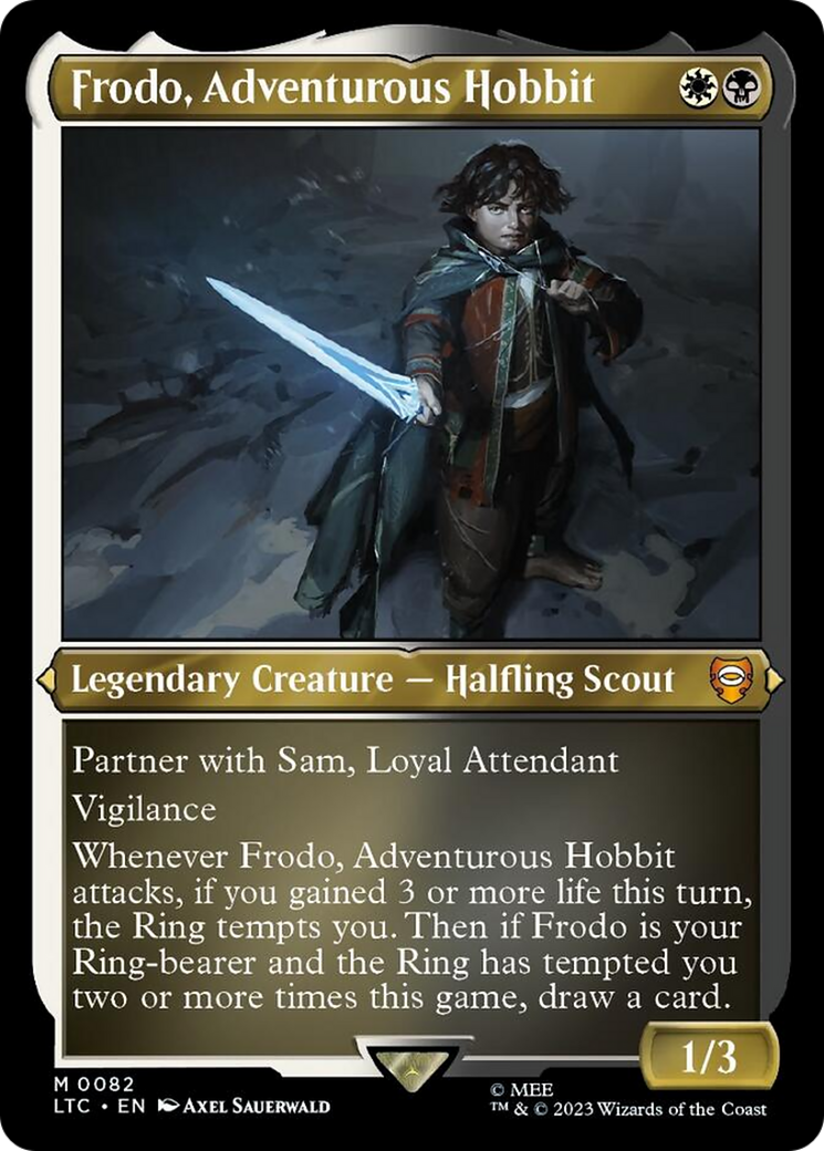 Frodo, Adventurous Hobbit (Display Commander) [The Lord of the Rings: Tales of Middle-Earth Commander] | Kessel Run Games Inc. 