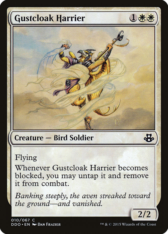 Gustcloak Harrier [Duel Decks: Elspeth vs. Kiora] | Kessel Run Games Inc. 