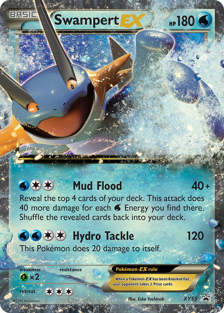 Swampert EX (XY55) [XY: Black Star Promos] | Kessel Run Games Inc. 