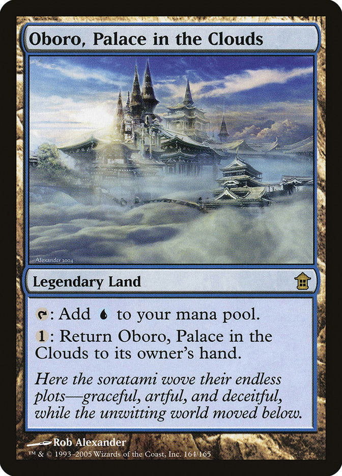 Oboro, Palace in the Clouds [Saviors of Kamigawa] | Kessel Run Games Inc. 