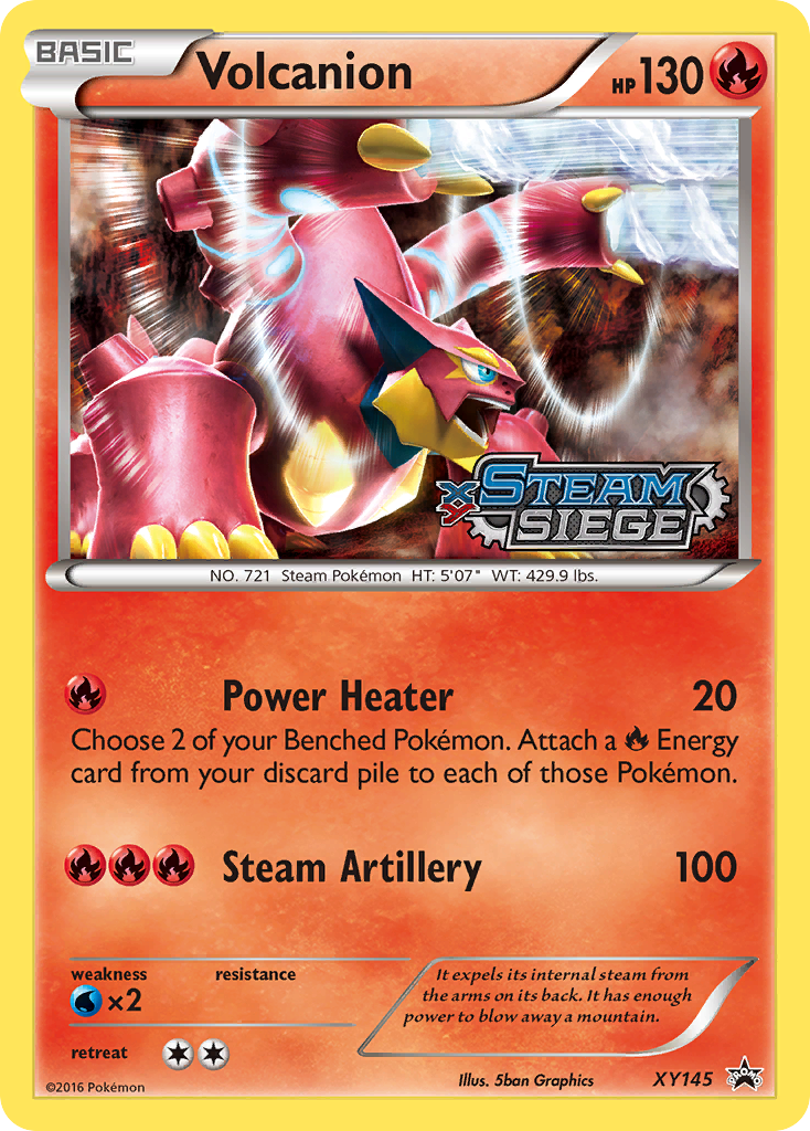 Volcanion (XY145) [XY: Black Star Promos] | Kessel Run Games Inc. 