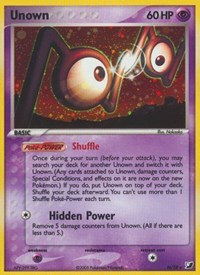 Unown (N) (N/28) [EX: Unseen Forces] | Kessel Run Games Inc. 