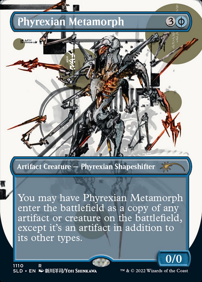 Phyrexian Metamorph (Borderless) [Secret Lair Drop Series] | Kessel Run Games Inc. 