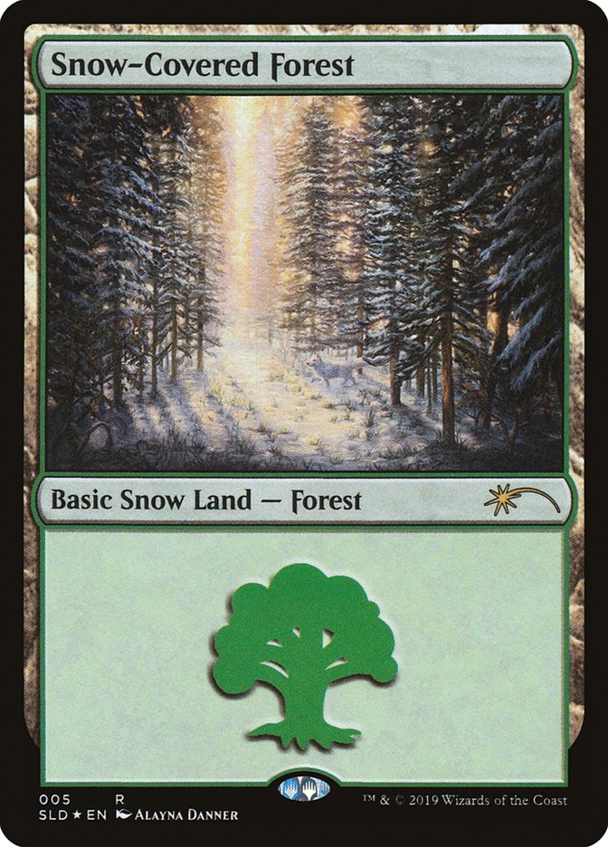Snow-Covered Forest (005) [Secret Lair Drop Series] | Kessel Run Games Inc. 