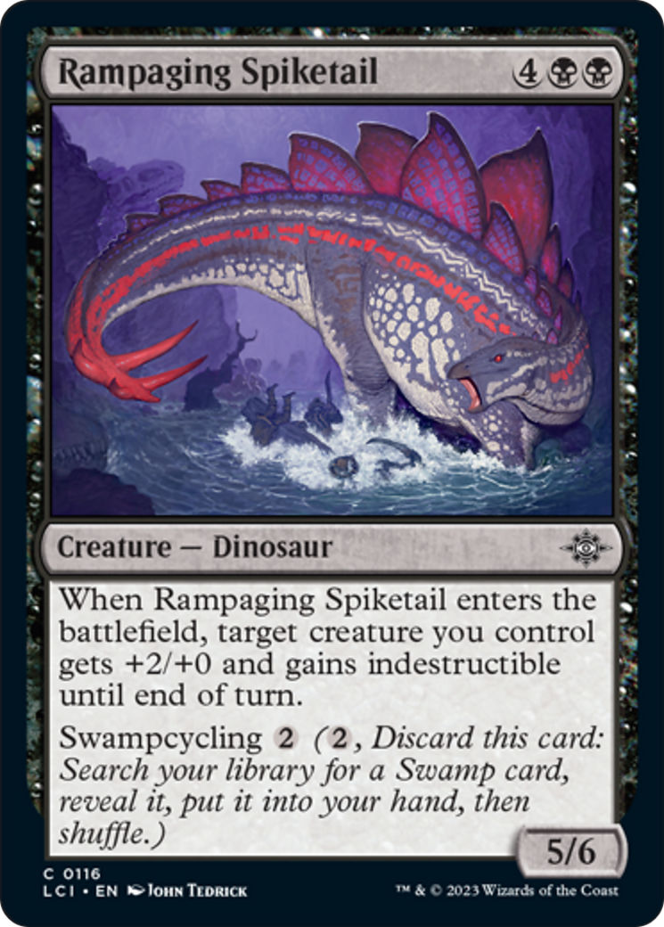 Rampaging Spiketail [The Lost Caverns of Ixalan] | Kessel Run Games Inc. 