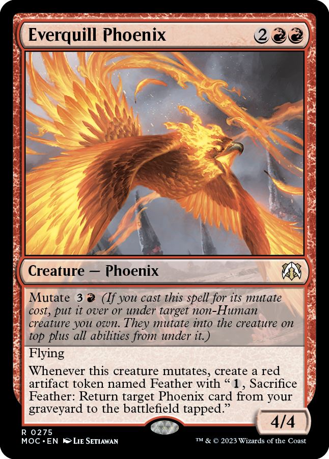 Everquill Phoenix [March of the Machine Commander] | Kessel Run Games Inc. 