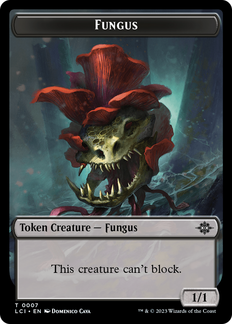 Map // Fungus Double-Sided Token [The Lost Caverns of Ixalan Tokens] | Kessel Run Games Inc. 