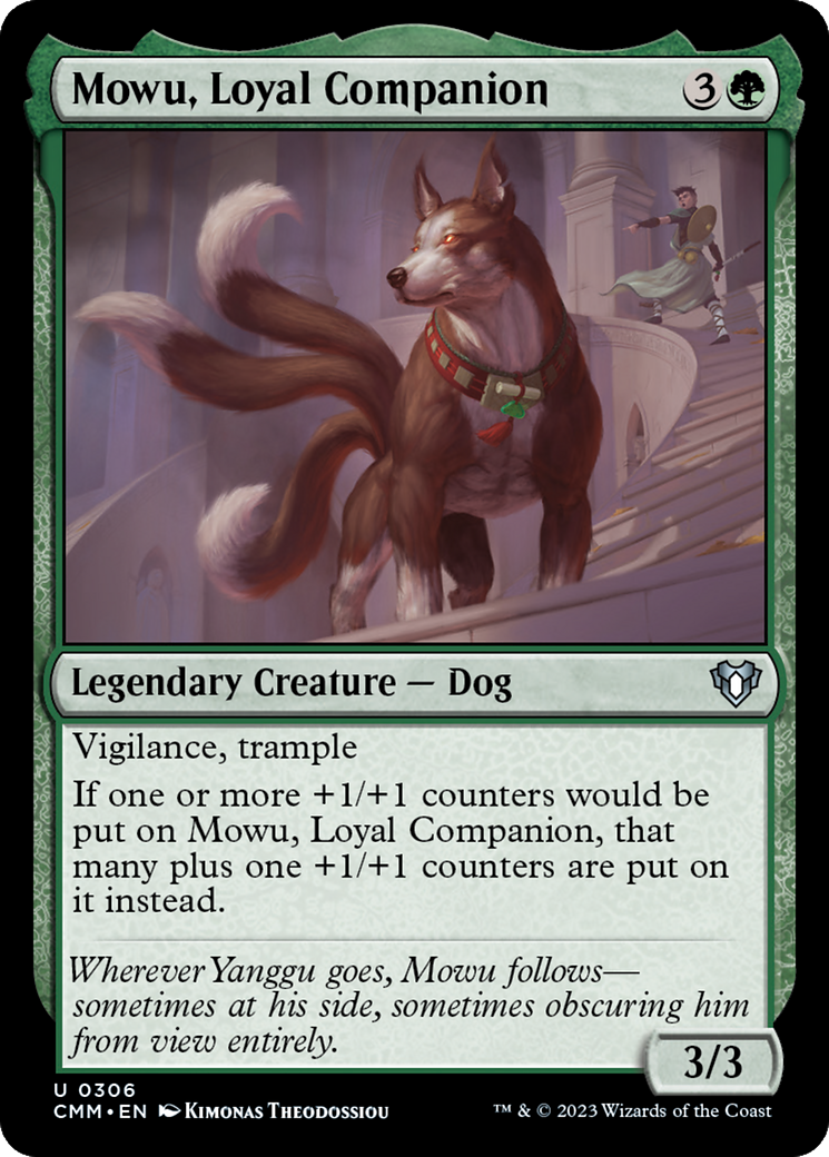 Mowu, Loyal Companion [Commander Masters] | Kessel Run Games Inc. 