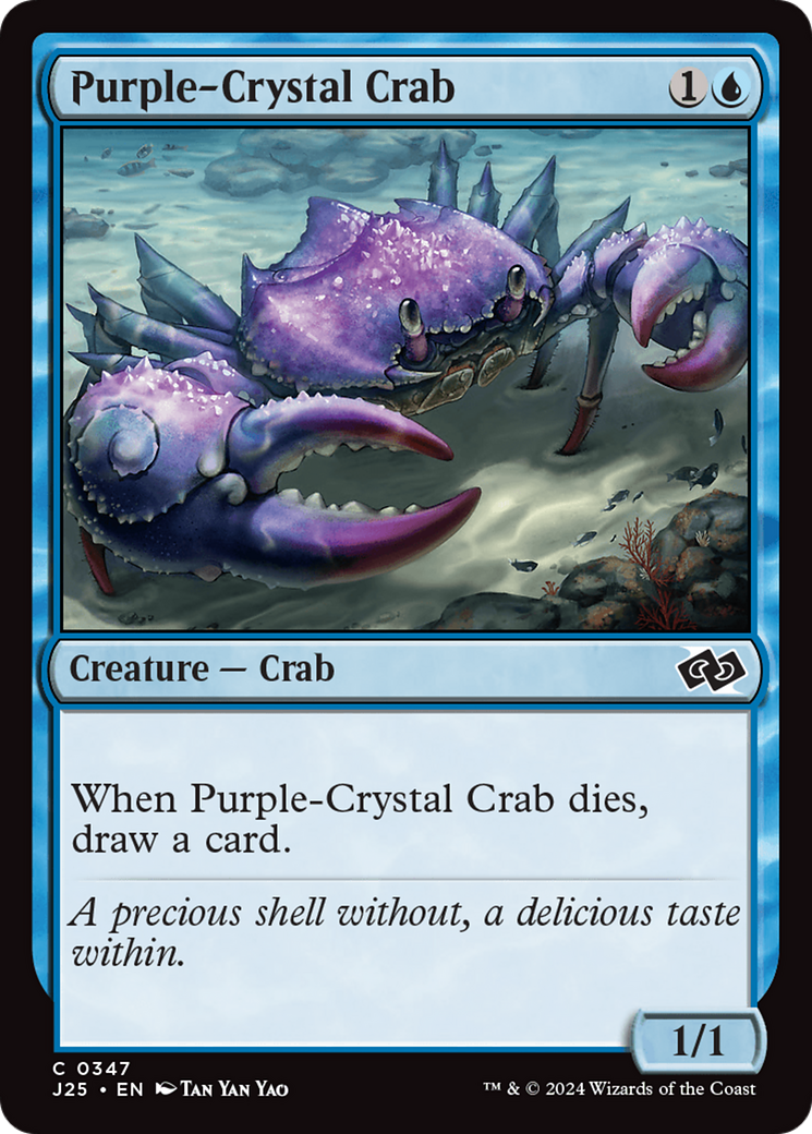 Purple-Crystal Crab [Foundations Jumpstart] | Kessel Run Games Inc. 