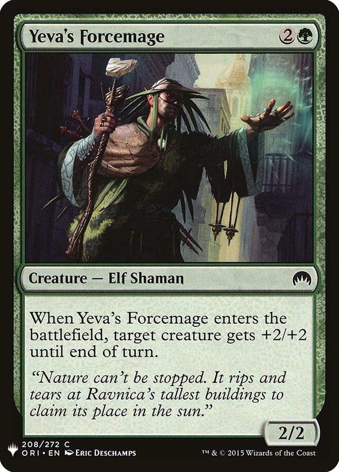 Yeva's Forcemage [Mystery Booster] | Kessel Run Games Inc. 