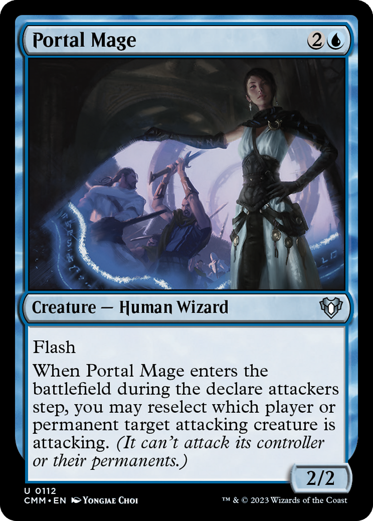 Portal Mage [Commander Masters] | Kessel Run Games Inc. 