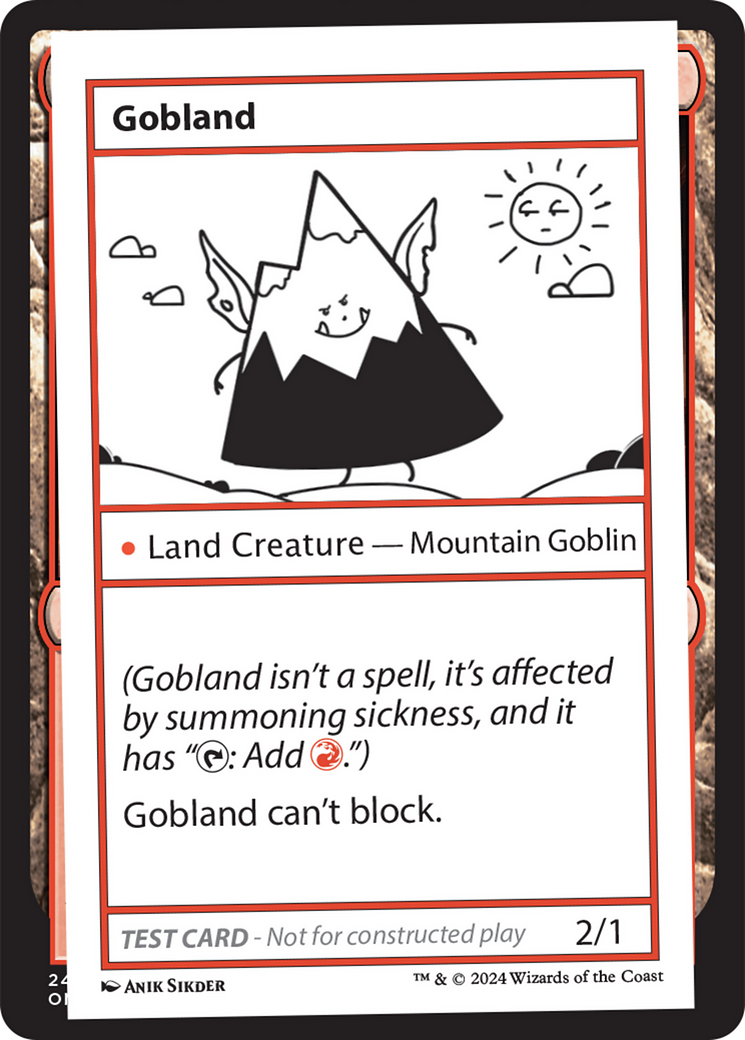 Gobland [Mystery Booster 2 Playtest Cards] | Kessel Run Games Inc. 