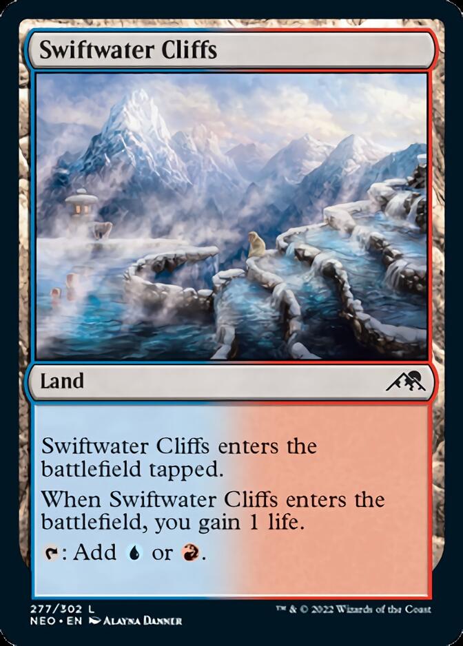 Swiftwater Cliffs [Kamigawa: Neon Dynasty] | Kessel Run Games Inc. 