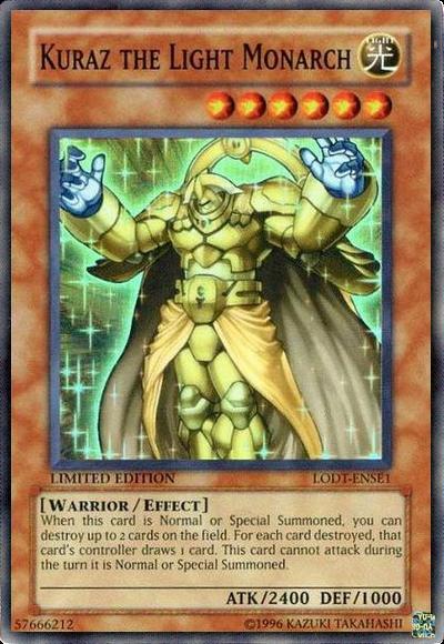 Kuraz the Light Monarch [LODT-ENSE1] Super Rare | Kessel Run Games Inc. 