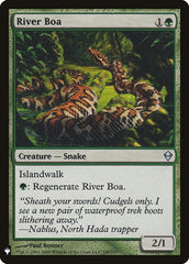 River Boa [Mystery Booster] | Kessel Run Games Inc. 