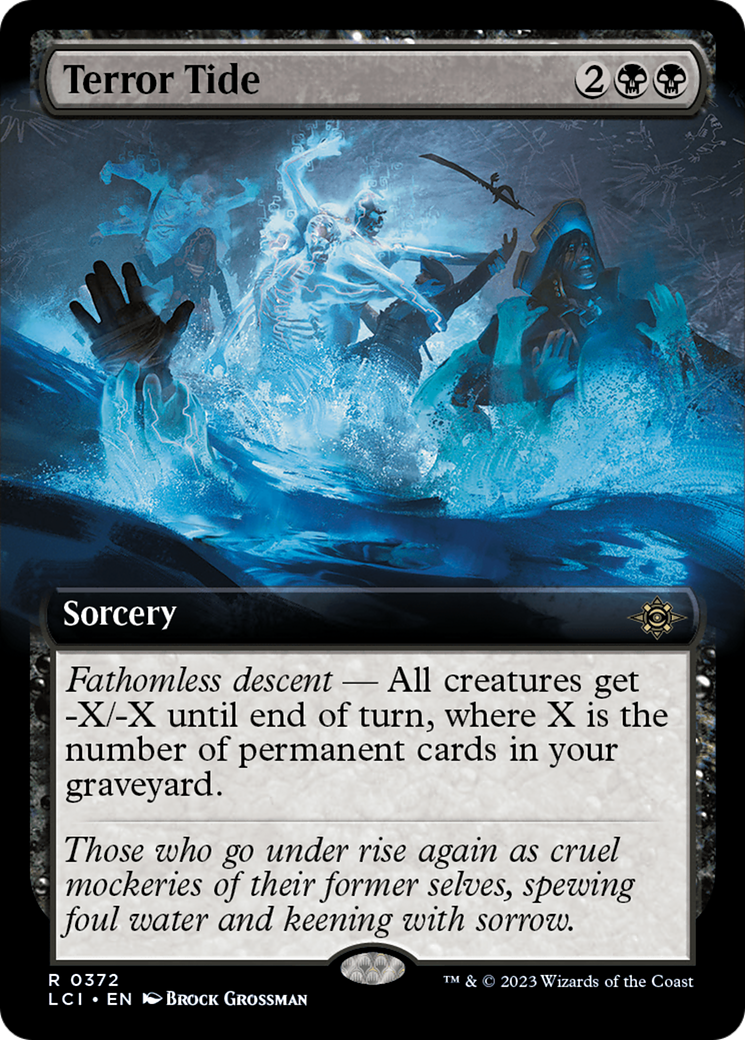 Terror Tide (Extended Art) [The Lost Caverns of Ixalan] | Kessel Run Games Inc. 