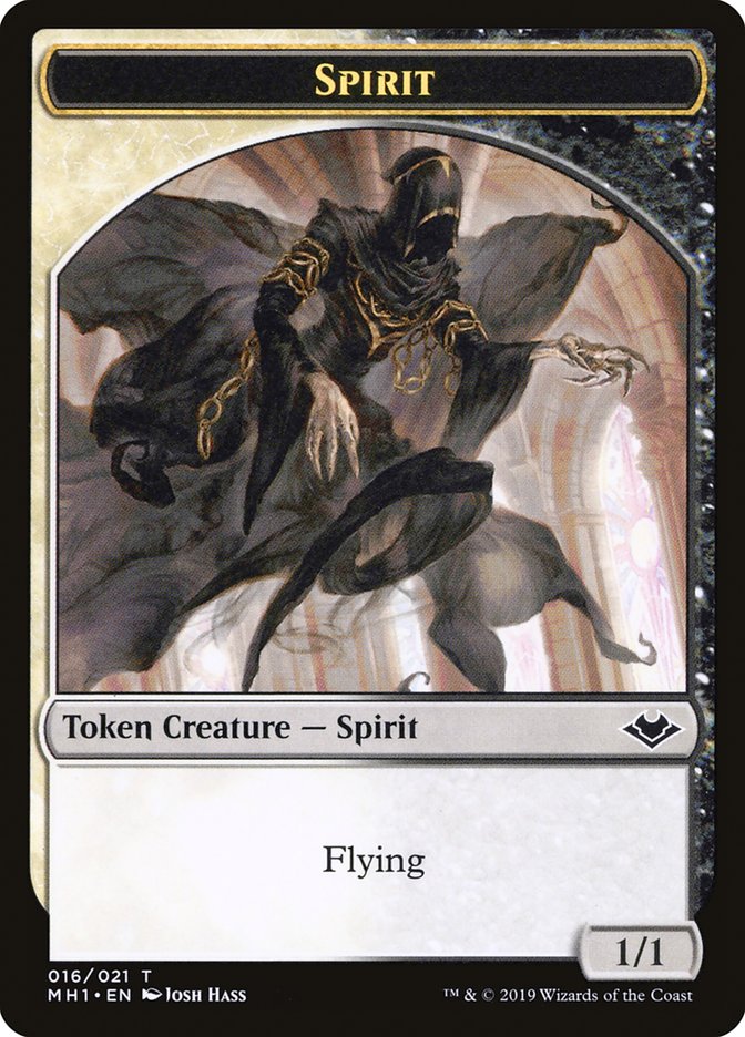 Spirit Token [Modern Horizons Tokens] | Kessel Run Games Inc. 