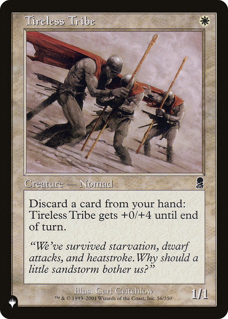 Tireless Tribe [The List Reprints] | Kessel Run Games Inc. 