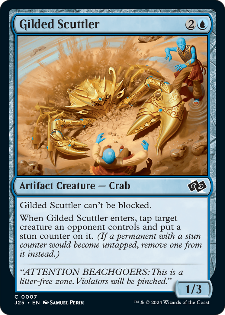 Gilded Scuttler [Foundations Jumpstart] | Kessel Run Games Inc. 